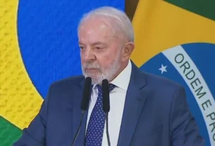 Presidente Lula em coletiva de imprensa