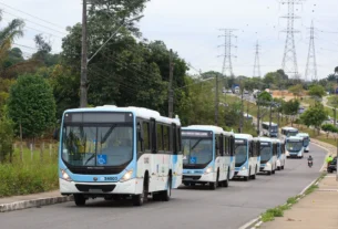 Imagem de Frota de Ônibus em Manaus Greve de ônibus em Manaus: paralisação começa nesta terça-feira