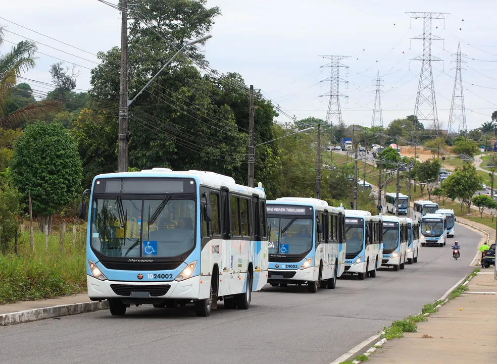 Imagem de Frota de Ônibus em Manaus Greve de ônibus em Manaus: paralisação começa nesta terça-feira