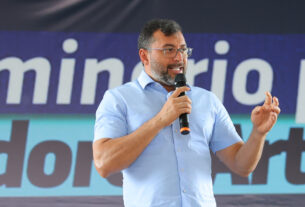 Na imagem Governador Wilson Lima - Wilson Lima disputa Senado 2026 após comandar federação