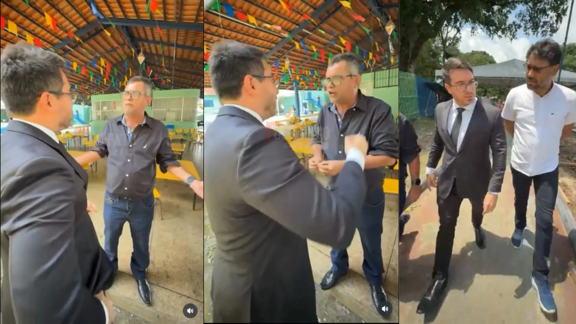 Vereadores Têm Discussão Acalorada Durante Fiscalização em Parque