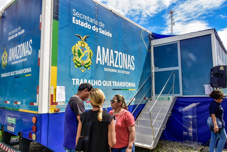 Carreta da Saúde Oferece 1.430 Exames em Manaus a Partir de Terça (18)